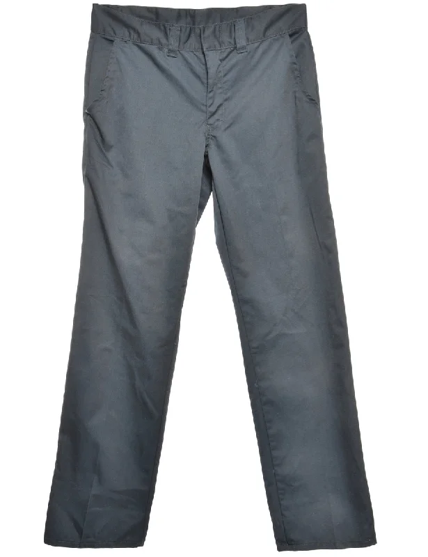 Navy Trousers - W36 L34