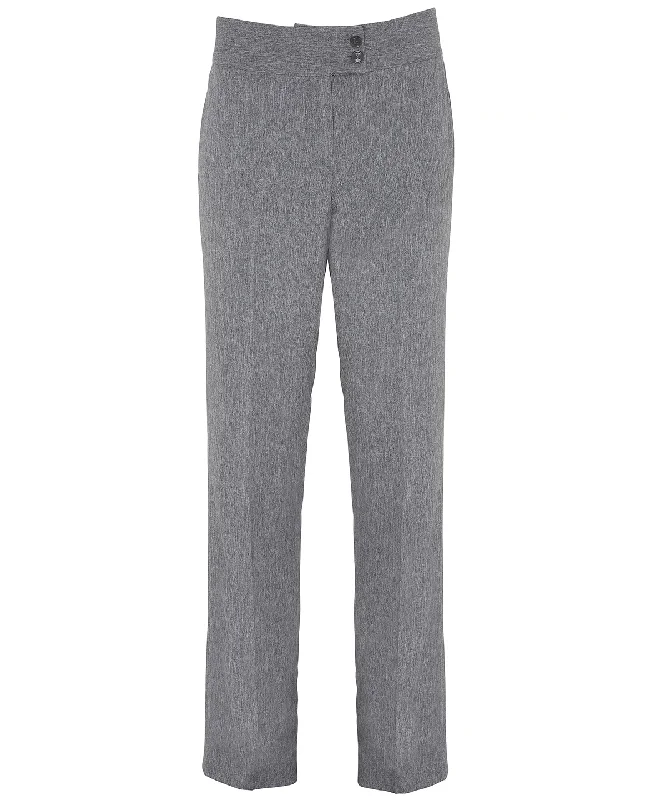 Heather Grey - Iris straight leg trousers