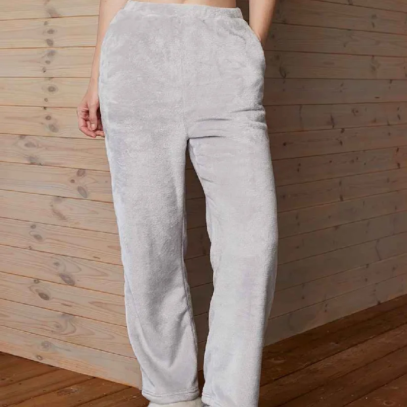 Personalised Plush Fleece Lounge Trousers