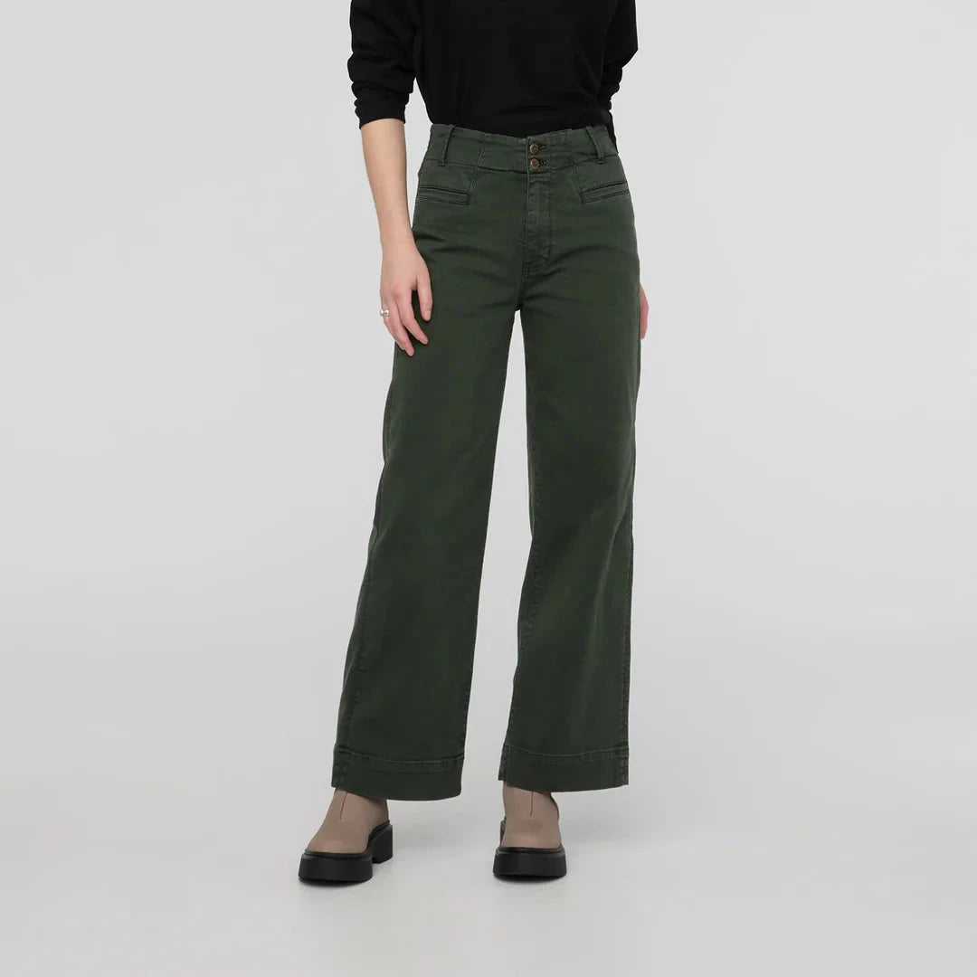 DU/ER - LuxTwill High Rise Trouser