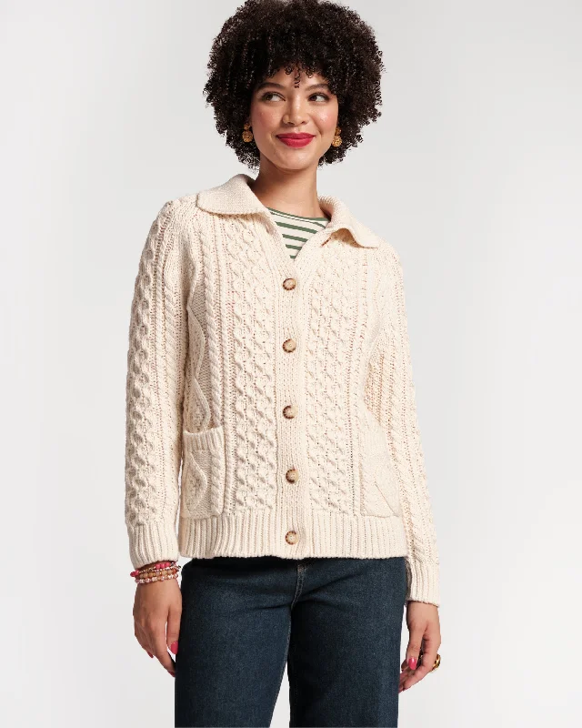 Fisherman Cableknit Cardigan